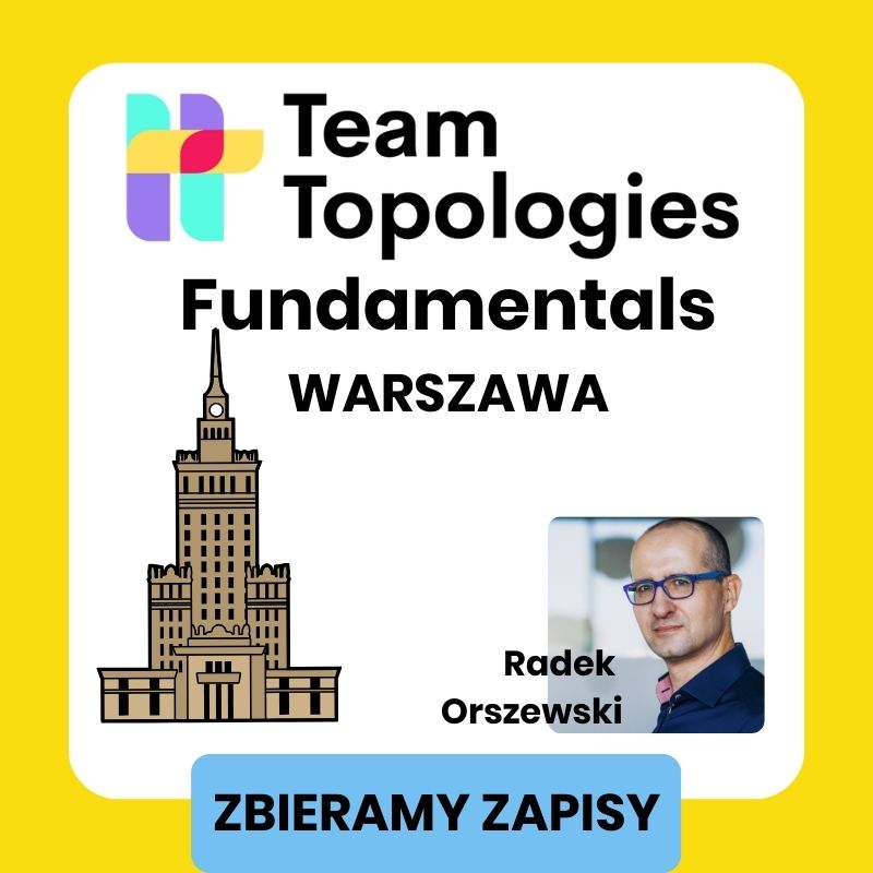 Team Topologies Fundamentals stacjonarne w Warszawie